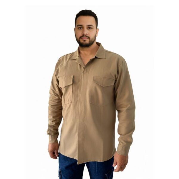 Camisa de Dril RayPro 100% Algodón Industrial CAM-026