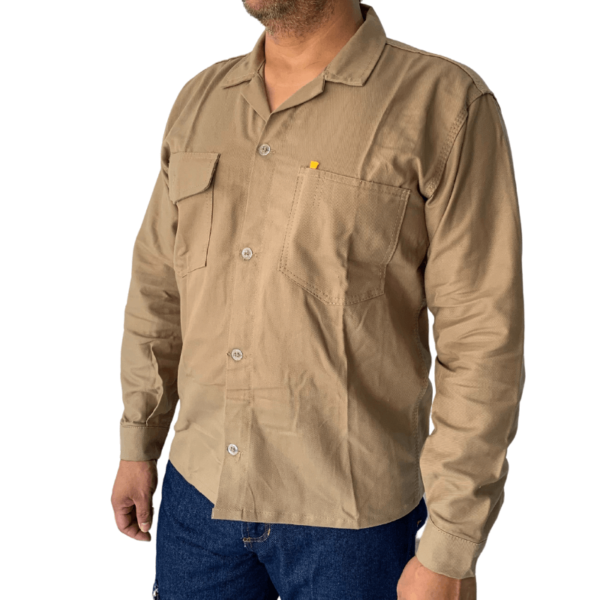 Camisa de Dril 100% Algodón