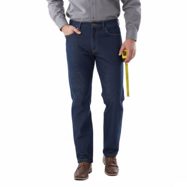Jean Industrial Hombre Sigmon 13 Oz Azul Medio 4011