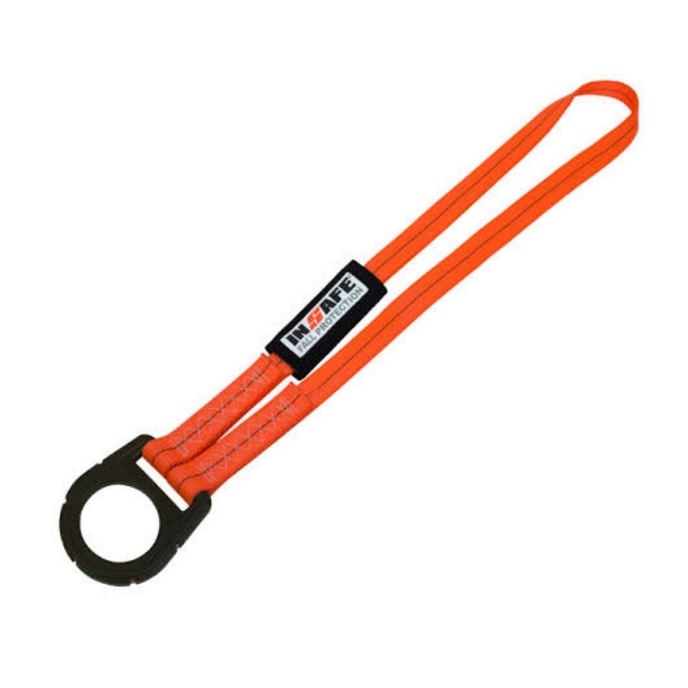 Anclaje Dieléctrico Insafe de 1 Argolla en Reata de 1 Pulgada 90 cm IN-8049-D-90cm