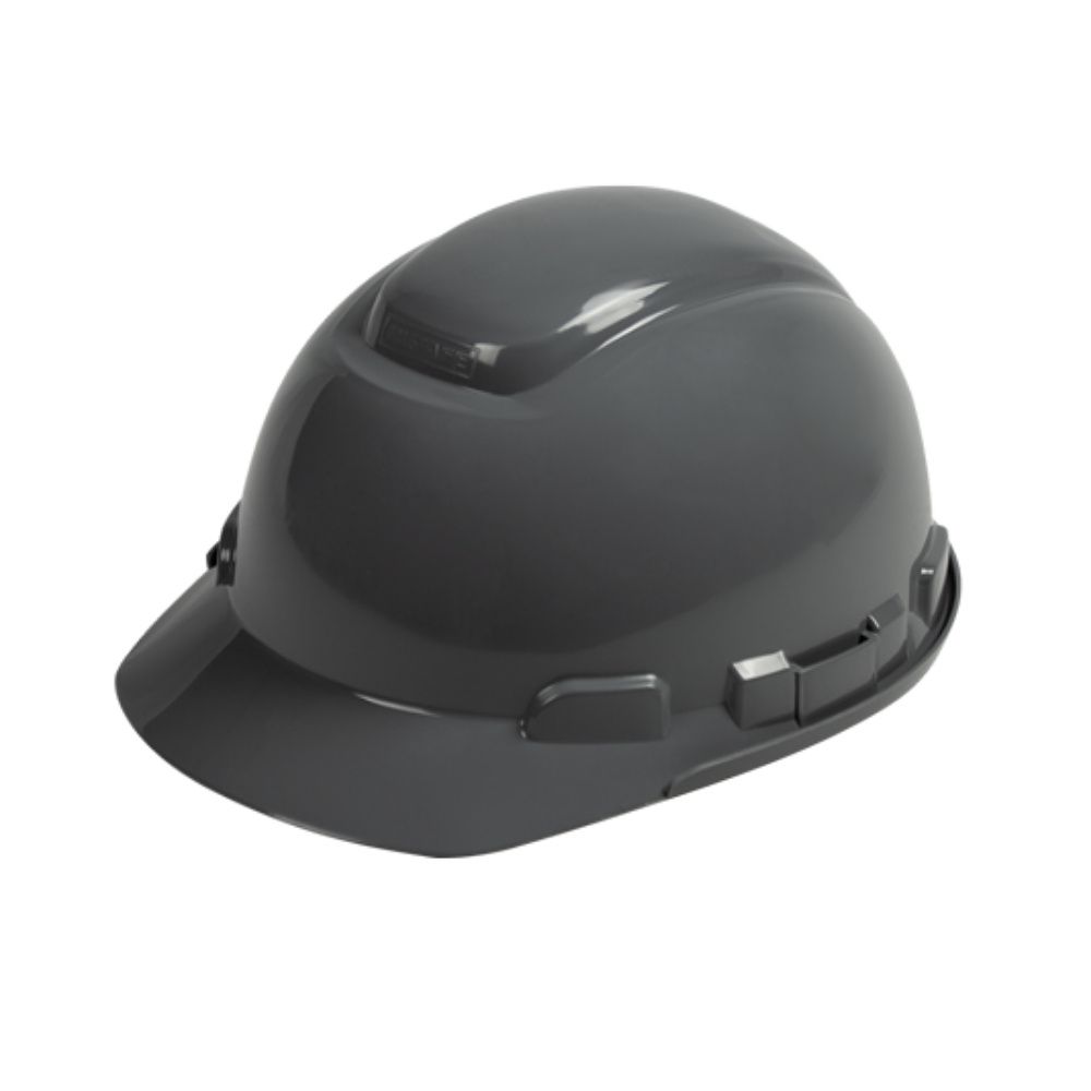 Casco de seguridad dieléctrico Insafe Tipo I Clase E y G color Gris IN-1406-R