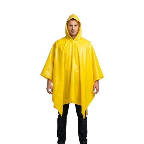 Capa impermeable Inteimper con capucha extra estándar Calibre 16 145x200 cm 1684-30